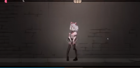 白毛少女大战僵尸3