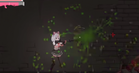 白毛少女大战僵尸2