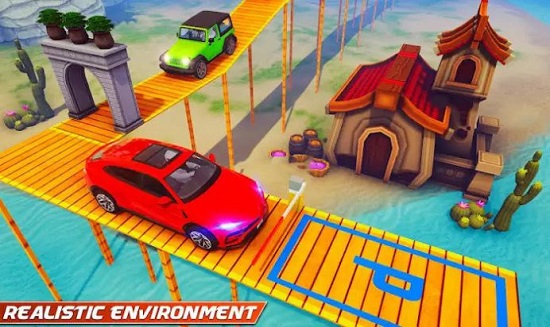 越野普拉多停車