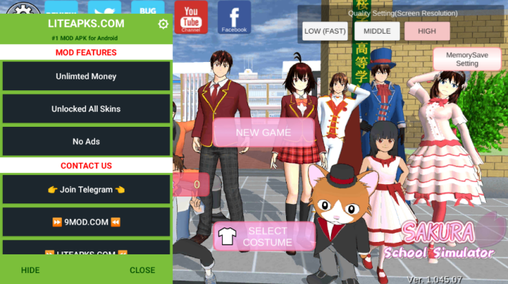 樱花校园模拟器菜单版图4