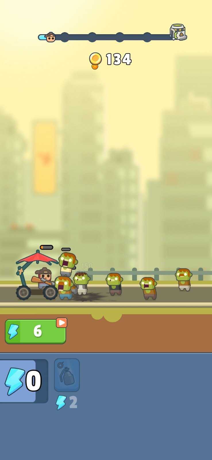 尸潮戰(zhàn)車小游戲 截圖0