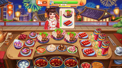 風味美食街游戲