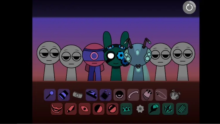 节奏盒子Sprunki超爆炸版图2