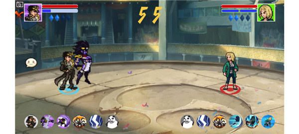 像素火影jojo乱入最新版图1