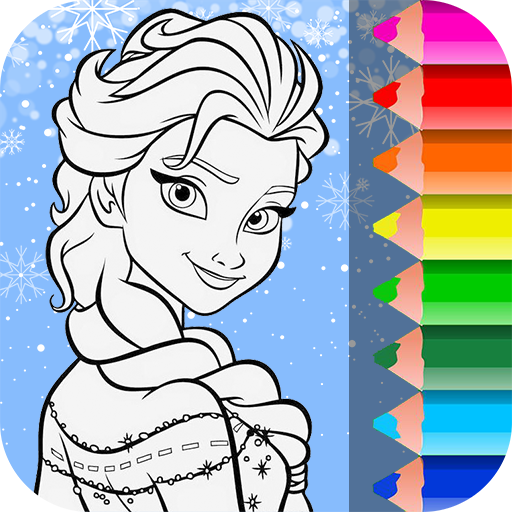 芭比公主繪畫本