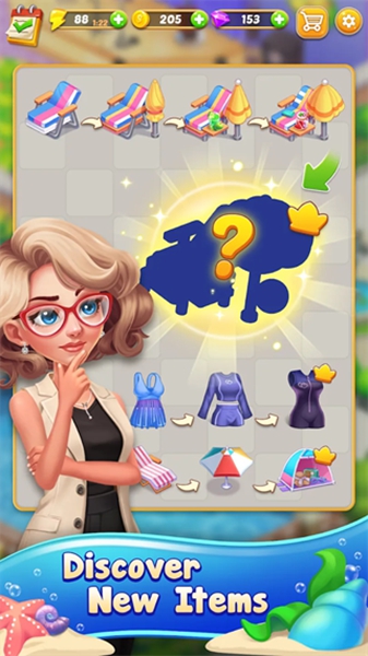 海边咖啡厅合成游戏 Seaside Cafe图3