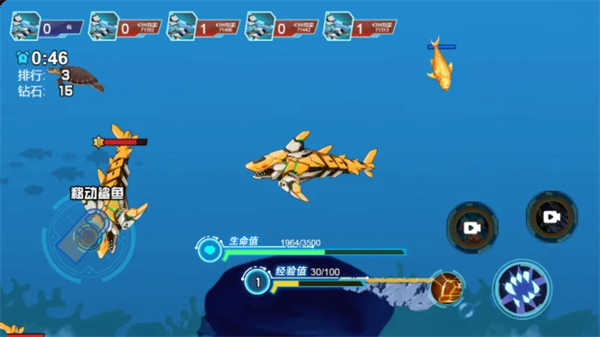 海底大猎杀深海大猎杀鱼吃鱼 