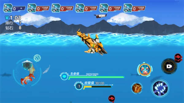 海底大猎杀深海大猎杀鱼吃鱼 