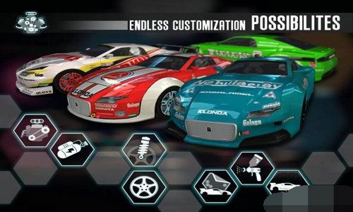 山脊賽車滑流游戲