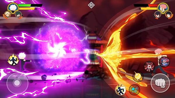 火柴人咒术回战内购版图1