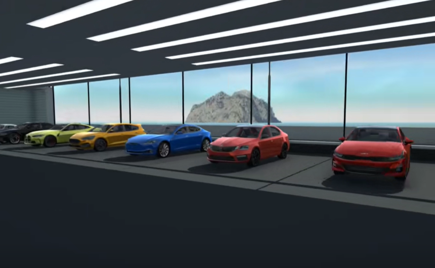 城市跑車駕駛模擬器