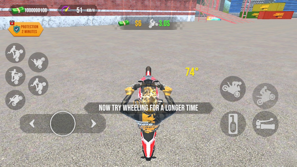 前轮特技摩托手机版