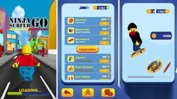 方块忍者冲浪游戏中文版图4