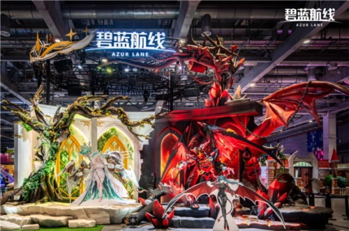 《碧藍航線》精心構筑雙生奇境展臺，于BW2025奪目登場