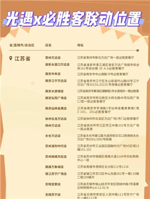 光遇必勝客聯動門店地區有哪些 光遇必勝客聯動持續多久