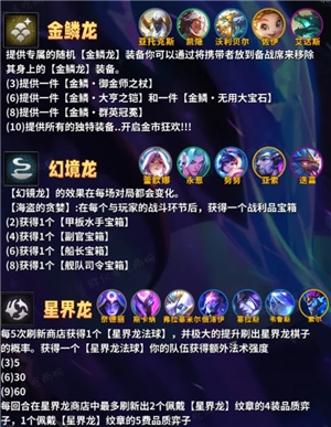 金鏟鏟之戰(zhàn)巨龍之巢所有羈絆 金鏟鏟巨龍之巢羈絆獲取方法