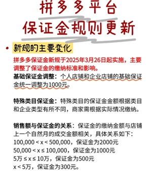 拼多多新人開店教程 拼多多新人開店需要交多少保證金