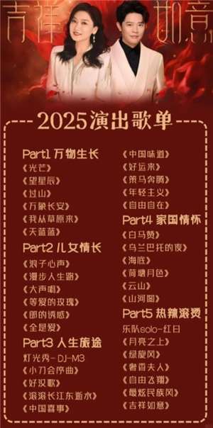 鳳凰傳奇吉祥如意2025演唱會時間表 鳳凰傳奇吉祥如意2025演唱會行程表