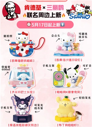 肯德基hellokitty相機怎么買 肯德基hellokitty相機會補貨嗎