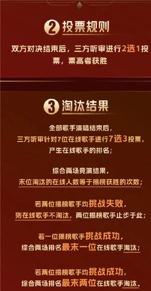 歌手揭榜賽賽制規則 歌手揭榜賽第幾期開始 歌手揭榜賽賽制規則 歌手揭榜賽第幾期開始