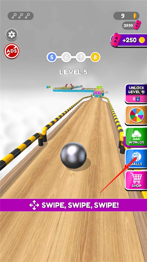 進(jìn)擊的保齡球