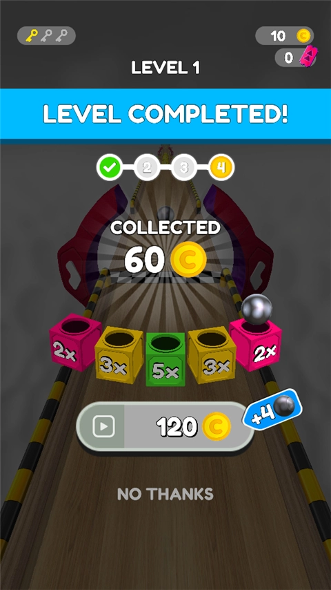 進(jìn)擊的保齡球