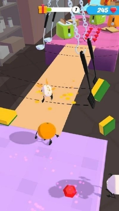 厨房逃生3D游戏