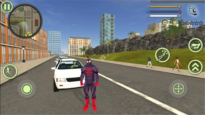 黑蜘蛛侠绳索英雄图1