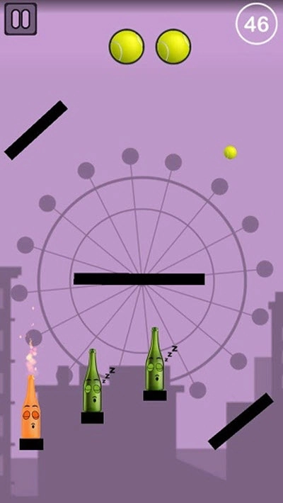 把瓶子都打掉游戏