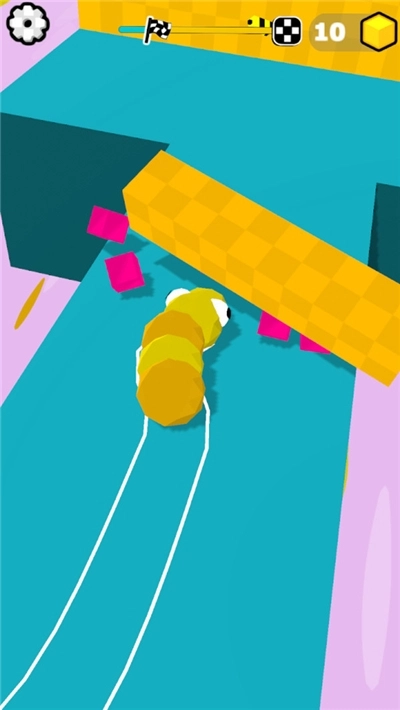 方块蛇前进游戏图1