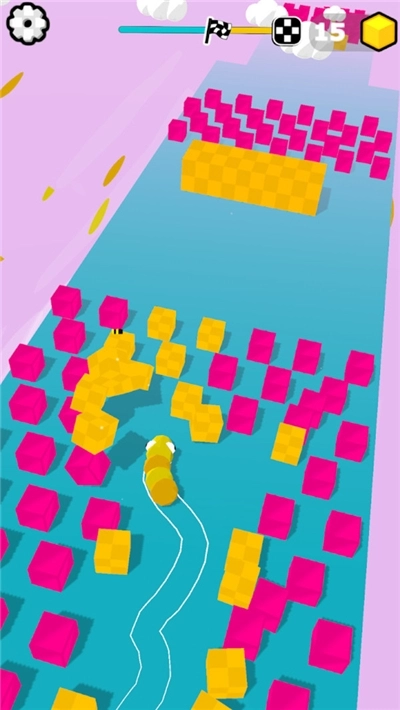 方块蛇前进游戏图2