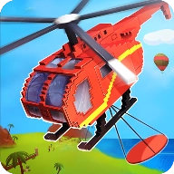 工艺直升机救援游戏