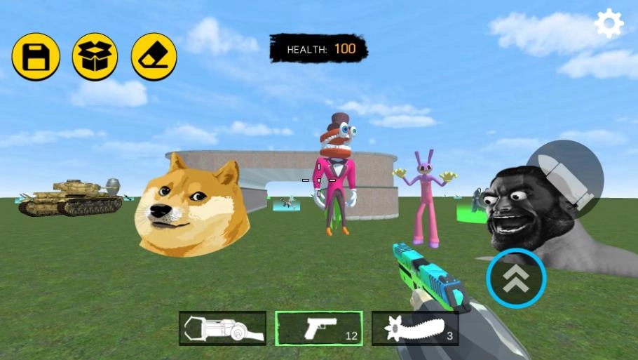 射击生存沙盒模组截图1