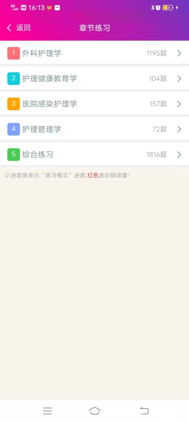 外科护理总题库截图2