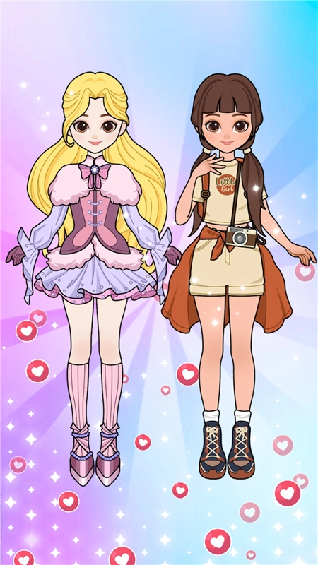 粉彩少女换装最新版图5