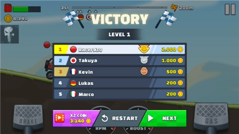 登山赛车越野竞速