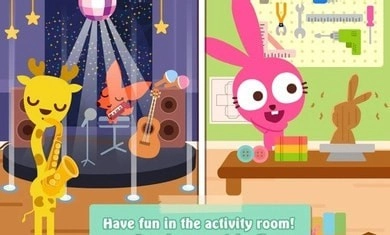 泡泡兔梦幻小镇学校图2