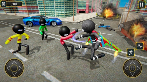 喷气飞行火柴人图3