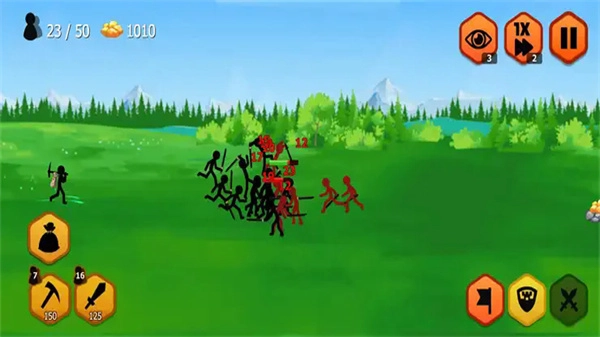 火柴人王朝战争无敌版图1