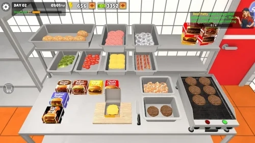 汉堡店模拟器MOD菜单最新版图2