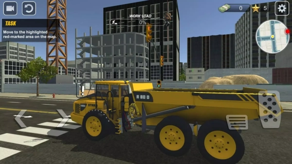 挖掘机城市建造