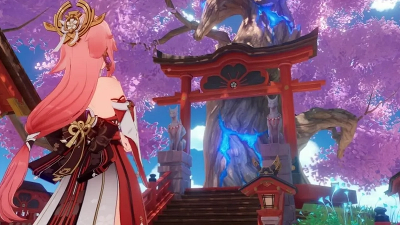 沉睡的八重神子汉化版图2