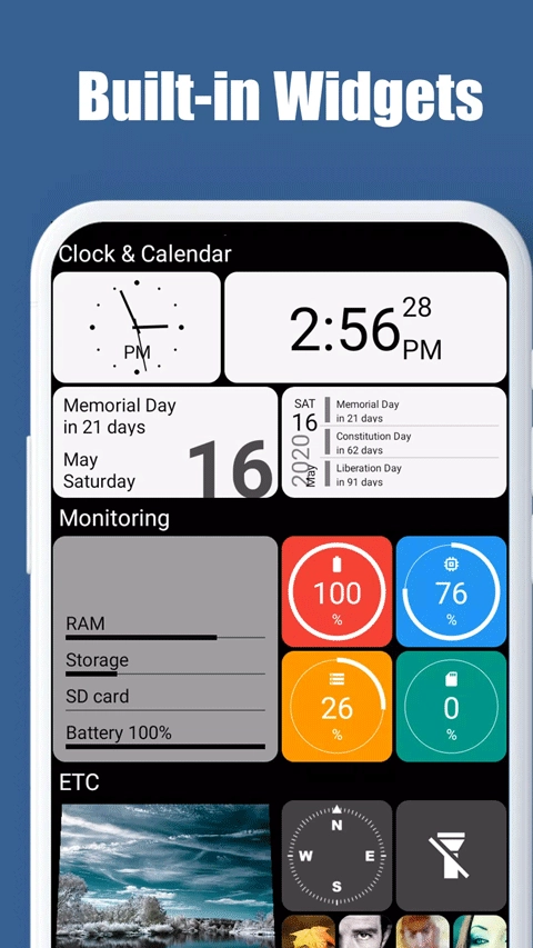 squarehome桌面启动器图3