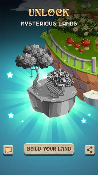 像素艺术彩色岛图2