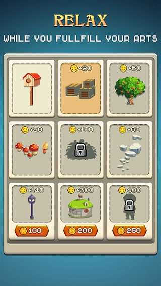 像素艺术彩色岛图4