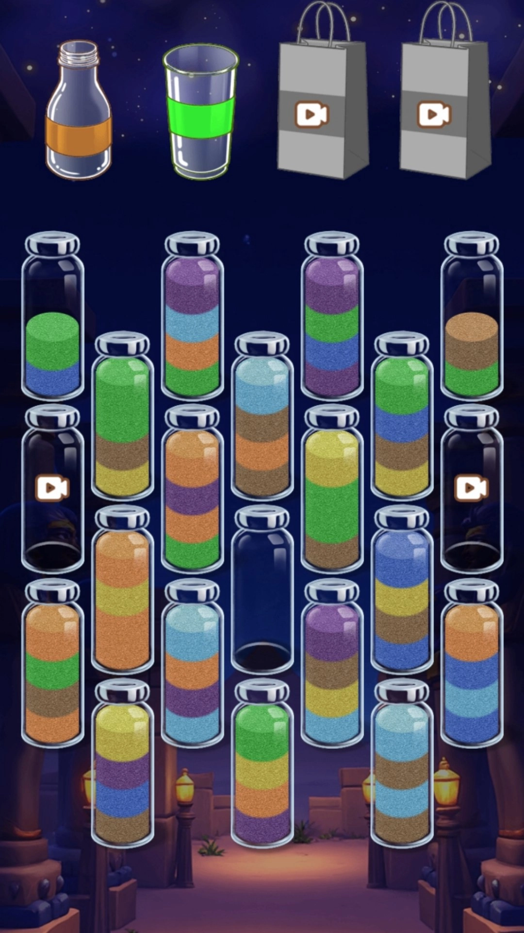 倒水瓶解壓游戲寶-截圖3