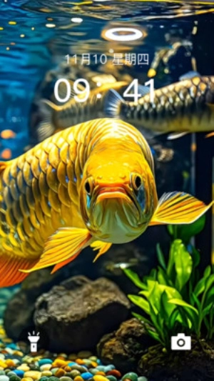动态养鱼壁纸