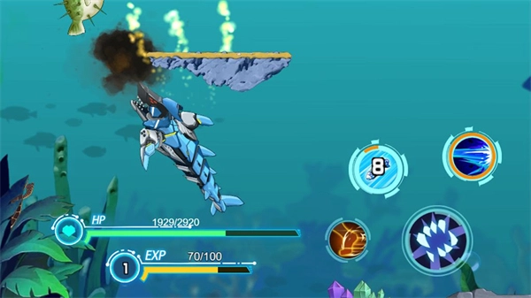 机器鲨鱼(菜单)图1