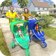 我家有对双胞胎