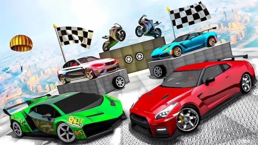 特技坡道車游戲